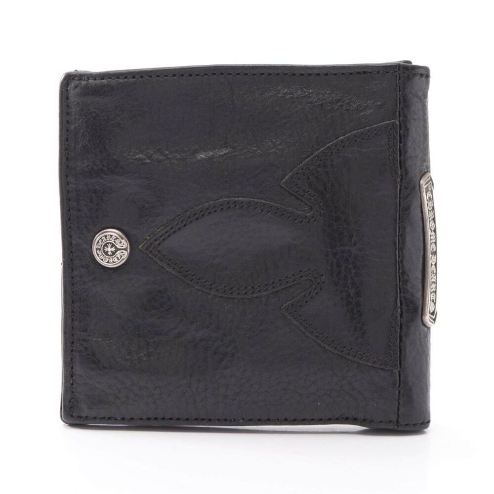 CHROME HEARTS Caching In Wallet Leather Wallet